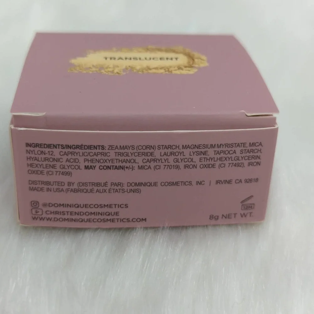 DOMINIQUE COSMETICS Smooth & Blur Setting‎ Powder in Translucent